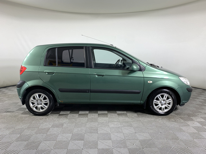 Hyundai Getz 1.6, 2006 года, Автоматическая, Зеленый