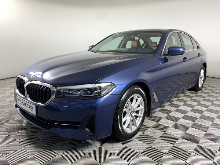 BMW 5 серии 2, 2021 года, Автоматическая, СИНИЙ