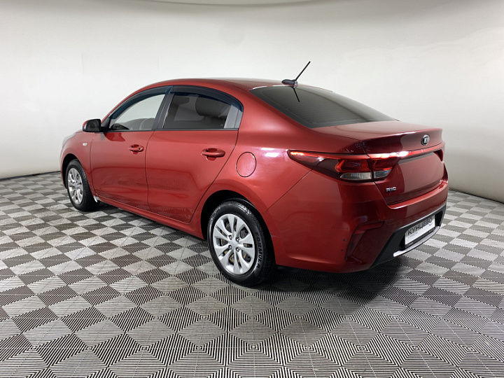KIA Rio 1.6, 2017 года, Автоматическая, Красный