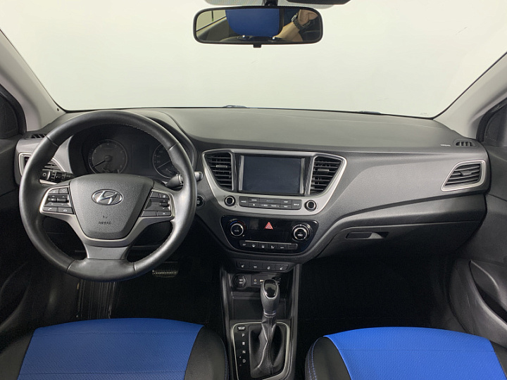 HYUNDAI Solaris 1.6, 2017 года, Автоматическая, СИНИЙ