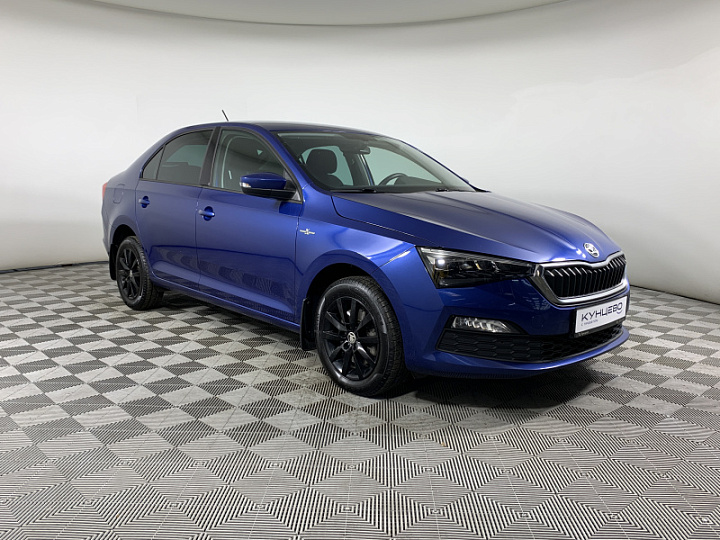 SKODA Rapid 1.6, 2022 года, Автоматическая, СИНИЙ