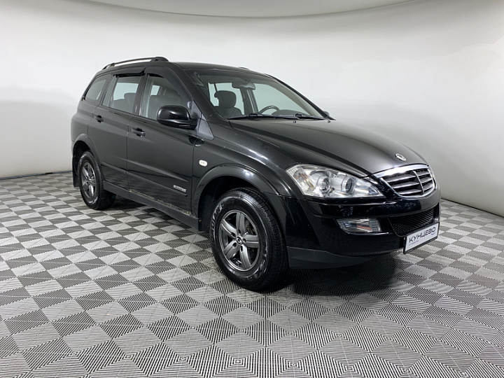 SSANGYONG Kyron 2, 2008 года, Автоматическая, Черный металлик