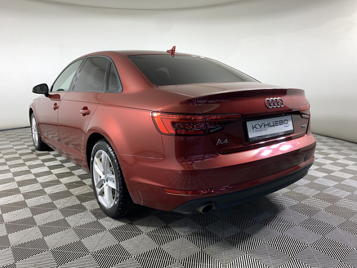 AUDI A4 1.4, 2017 года, Робот, КРАСНЫЙ