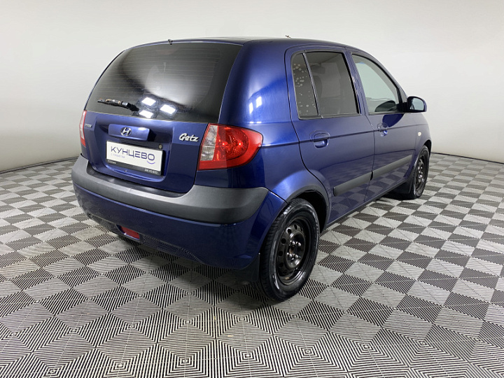 HYUNDAI Getz 1.4, 2008 года, Механика, СИНИЙ