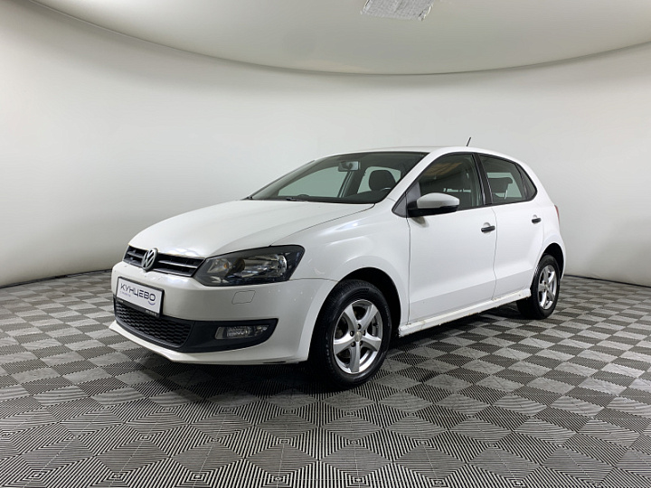 VOLKSWAGEN Polo 1.4, 2010 года, Робот, БЕЛЫЙ