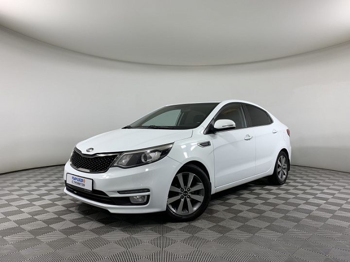 KIA Rio 1.6, 2015 года, Автоматическая, БЕЛЫЙ