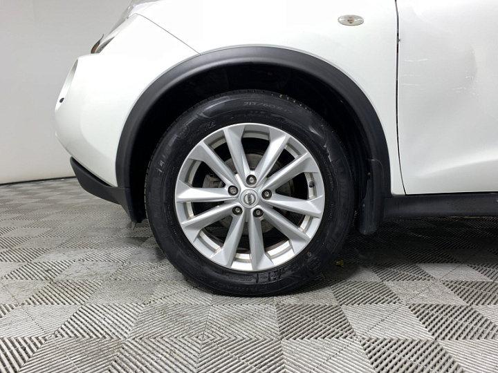 NISSAN Juke 1.6, 2012 года, Вариатор, БЕЛЫЙ