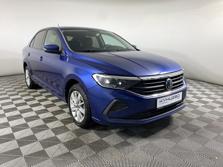 VOLKSWAGEN Polo 1.6, 2021 года, Автоматическая, СИНИЙ
