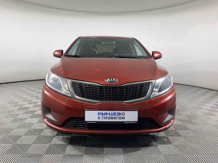 KIA Rio 1.4, 2014 года, Автоматическая, КРАСНЫЙ