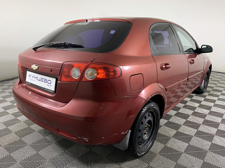 CHEVROLET Lacetti 1.4, 2007 года, Механика, ТЕМНО-БОРДОВЫЙ