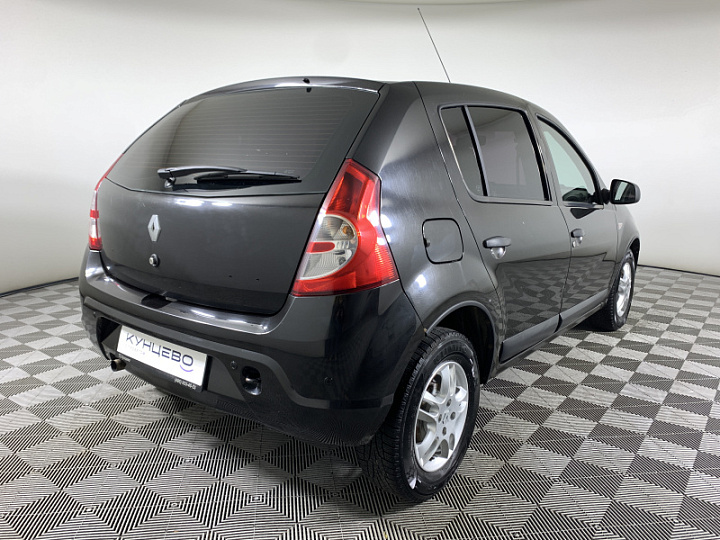 RENAULT Sandero 1.6, 2012 года, Автоматическая, ЧЕРНЫЙ