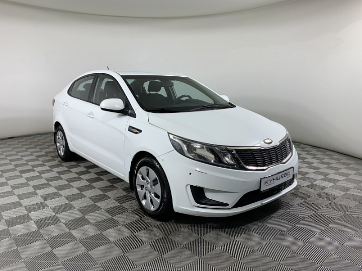 KIA Rio 1.4, 2014 года, Автоматическая, БЕЛЫЙ