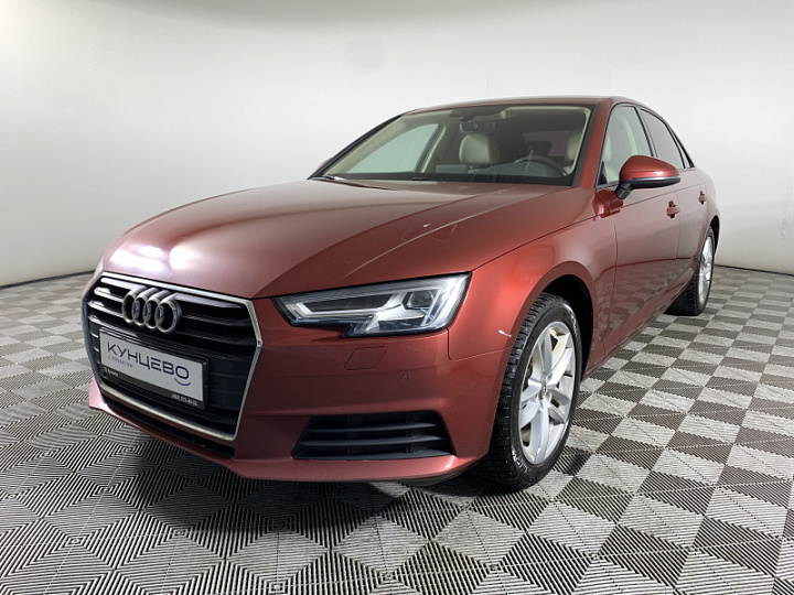 AUDI A4 1.4, 2017 года, Робот, КРАСНЫЙ