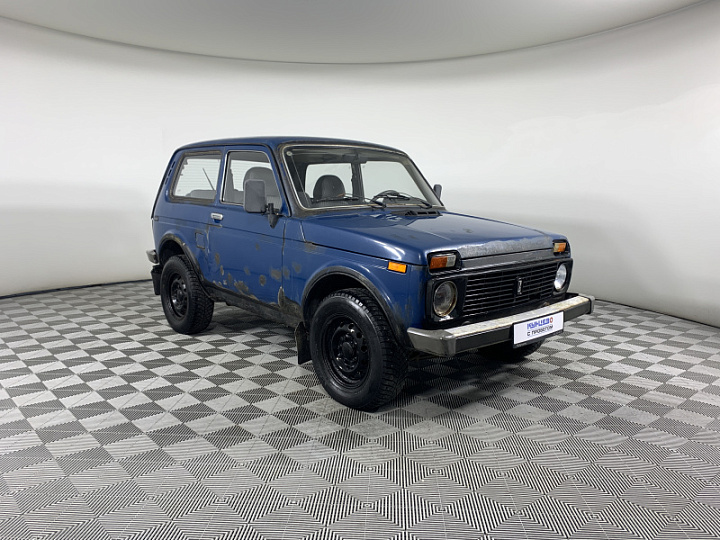 ВАЗ 2121 (4x4) «Нива» 1.7, 2006 года, Механика, Сине-зеленый