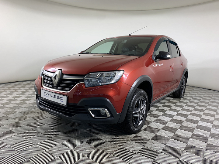RENAULT Logan 1.6, 2019 года, Вариатор, КРАСНЫЙ