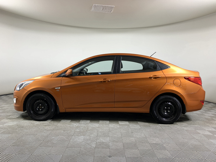 HYUNDAI Solaris 1.6, 2015 года, Автоматическая, ОРАНЖЕВЫЙ