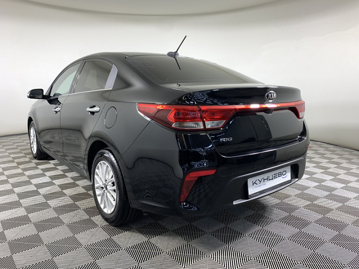 KIA Rio 1.6, 2019 года, Автоматическая, ЧЕРНЫЙ