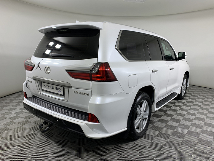 LEXUS LX 450d 4.5, 2016 года, Автоматическая, БЕЛЫЙ