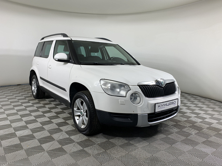 SKODA Yeti 1.2, 2012 года, Робот, БЕЛЫЙ