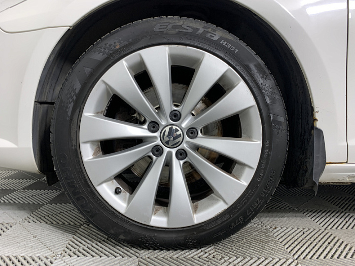 VOLKSWAGEN Passat CC 1.8, 2010 года, Робот, БЕЛЫЙ