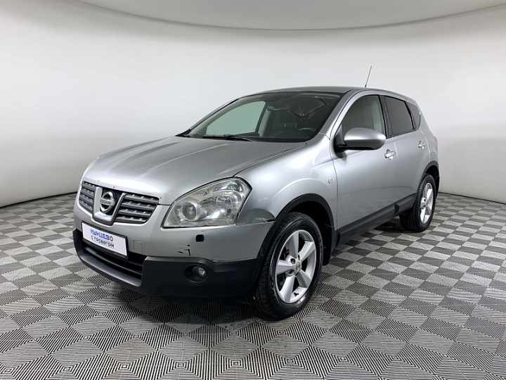 NISSAN Qashqai 2, 2007 года, Вариатор, Серебристый