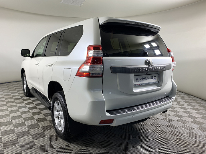 TOYOTA Land Cruiser Prado 2.8, 2017 года, Автоматическая, БЕЛЫЙ