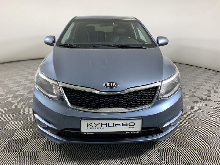 KIA Rio 1.6, 2015 года, Автоматическая, ГОЛУБОЙ