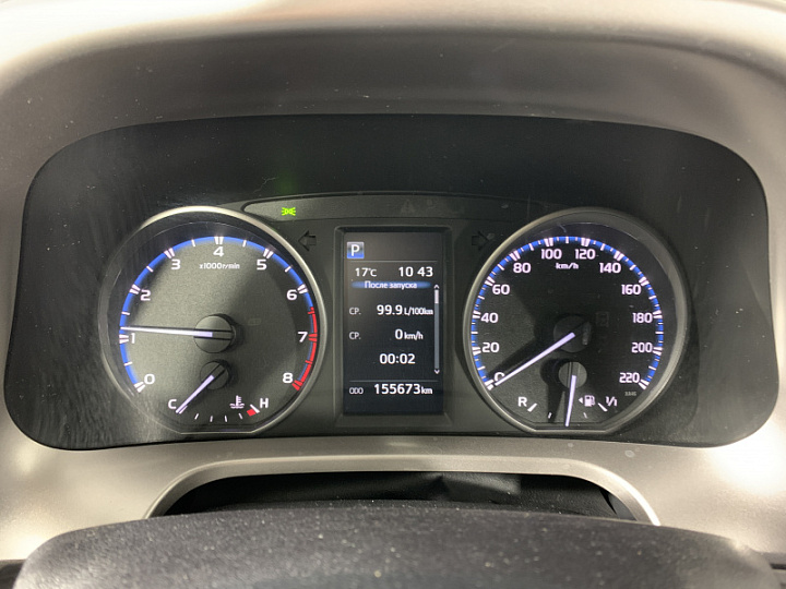 TOYOTA RAV4 2, 2016 года, Вариатор, Темно-Коричневый