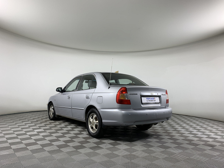 HYUNDAI Accent 1.5, 2003 года, Автоматическая, Серебристый