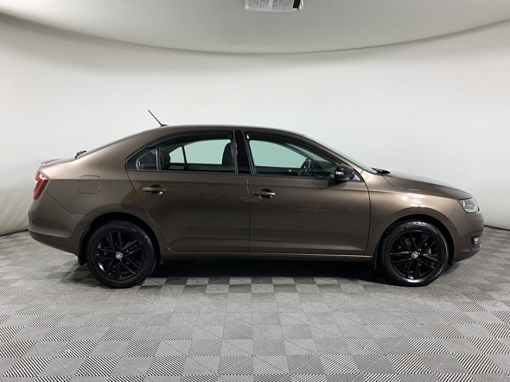 Skoda Rapid 1.4, 2017 года, dsg-7, Коричневый