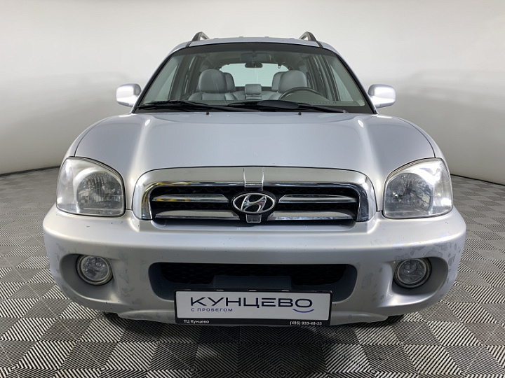 HYUNDAI Santa Fe 2.7, 2011 года, Автоматическая, Серебристый