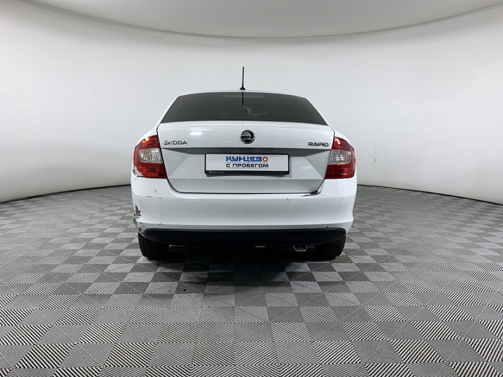 SKODA Rapid 1.6, 2016 года, Механика, БЕЛЫЙ