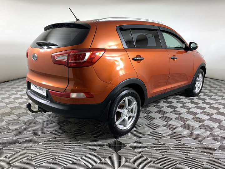 KIA Sportage 2, 2011 года, Автоматическая, оранжевый