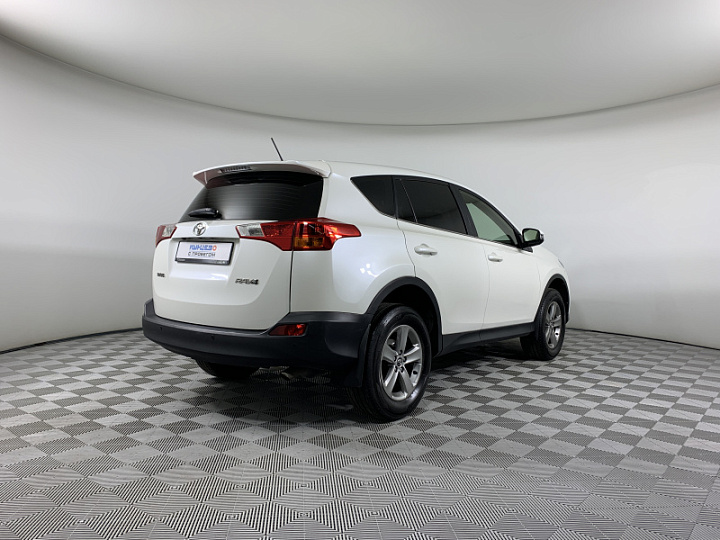 TOYOTA RAV4 2, 2015 года, Вариатор, БЕЛЫЙ