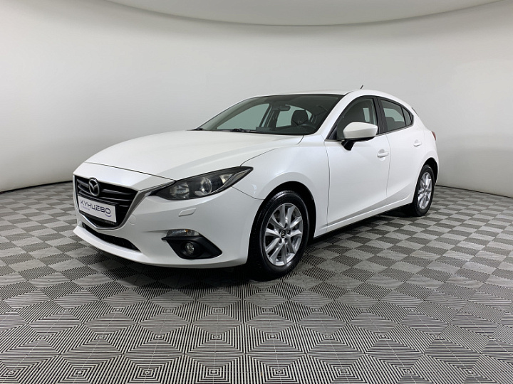 MAZDA 3 1.6, 2015 года, Автоматическая, БЕЛЫЙ