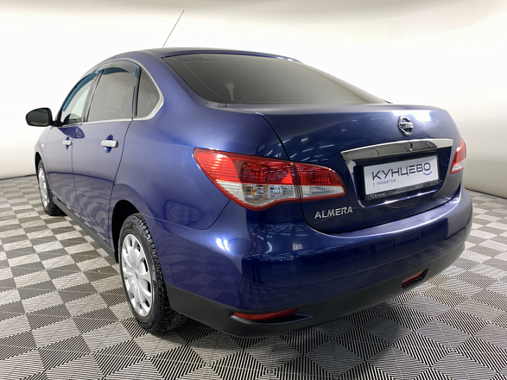 NISSAN Almera 1.6, 2016 года, Автоматическая, СИНИЙ