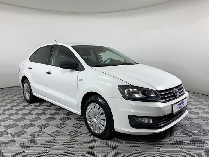 VOLKSWAGEN Polo 1.6, 2019 года, Автоматическая, БЕЛЫЙ