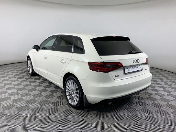 AUDI A3 1.4, 2013 года, Робот, БЕЛЫЙ