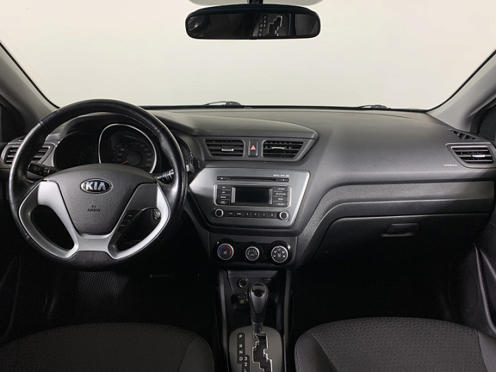 KIA Rio 1.4, 2015 года, Автоматическая, ТЕМНО-СЕРЫЙ