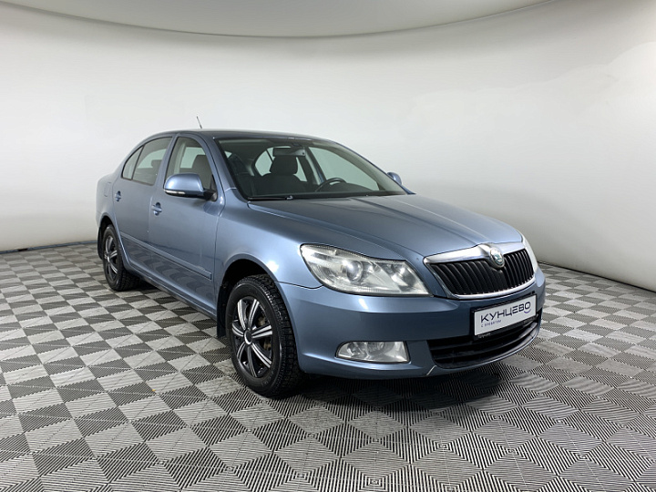 SKODA Octavia 1.6, 2010 года, Автоматическая, Серо-голубой