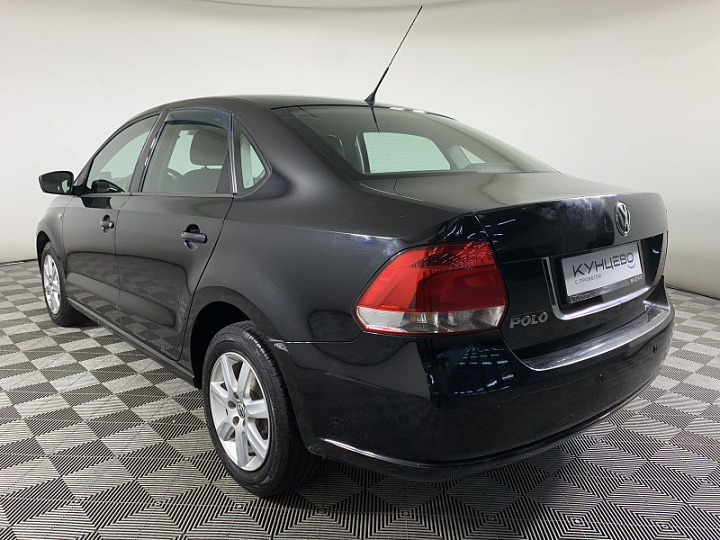 Volkswagen Polo 1.6, 2012 года, Автоматическая, ЧЕРНЫЙ