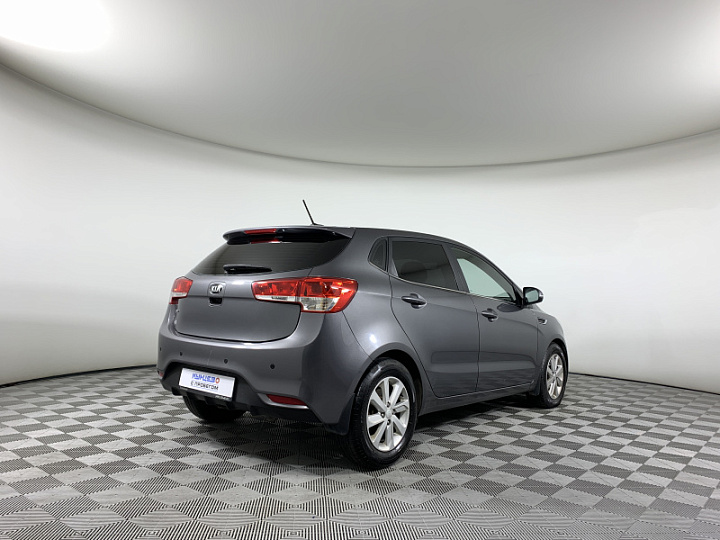 KIA Rio 1.6, 2017 года, Автоматическая, ТЕМНО-СЕРЫЙ