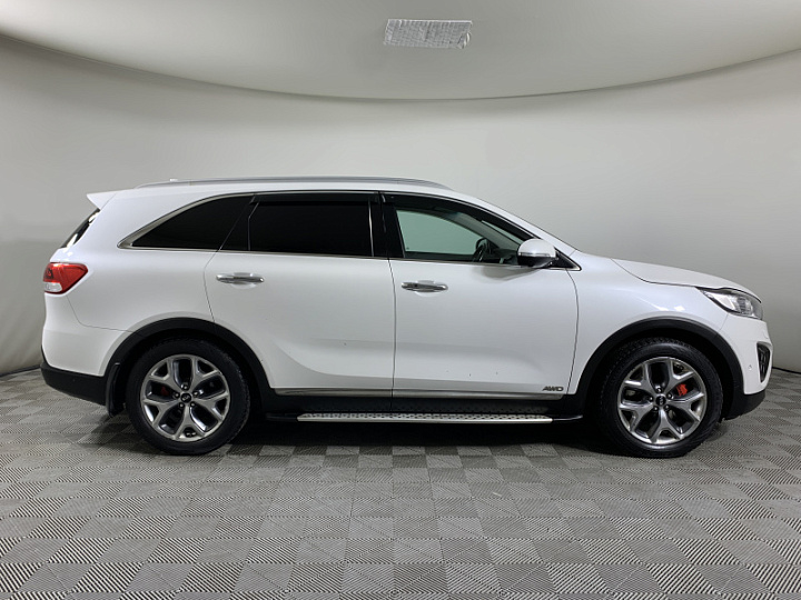 KIA Sorento 3.3, 2017 года, Автоматическая, БЕЛЫЙ