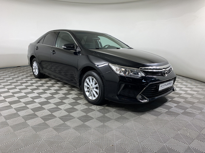 TOYOTA Camry 2.5, 2017 года, Автоматическая, Черный металлик