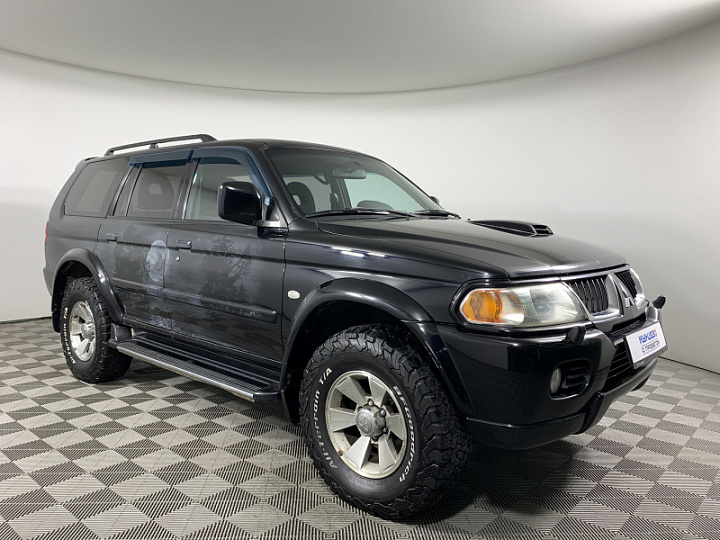 MITSUBISHI Pajero Sport 2.5, 2007 года, Механика, ЧЕРНЫЙ