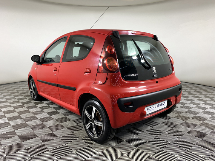 PEUGEOT 107 1, 2012 года, Робот, КРАСНЫЙ