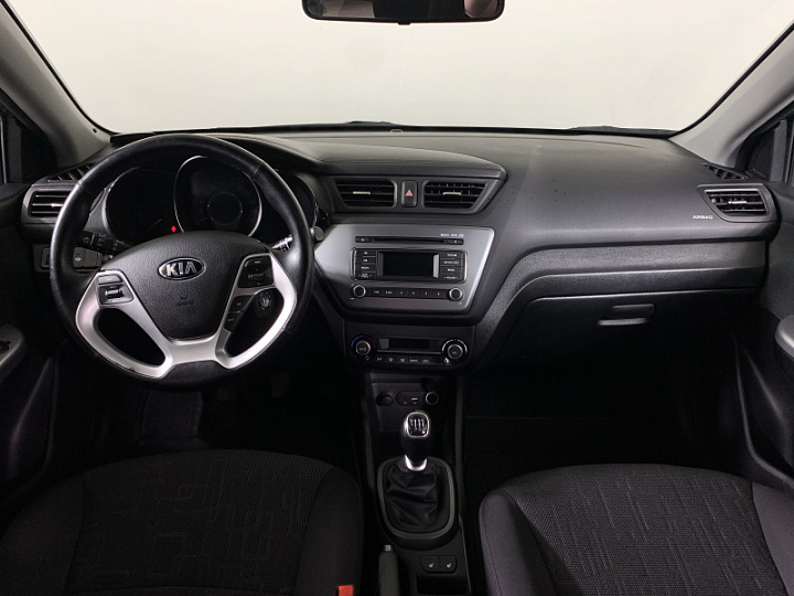 KIA Rio 1.6, 2015 года, Механика, ТЕМНО-СЕРЫЙ