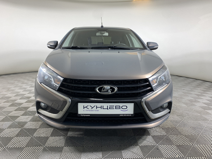 Lada Vesta 1.8, 2018 года, Робот, Серо-голубой