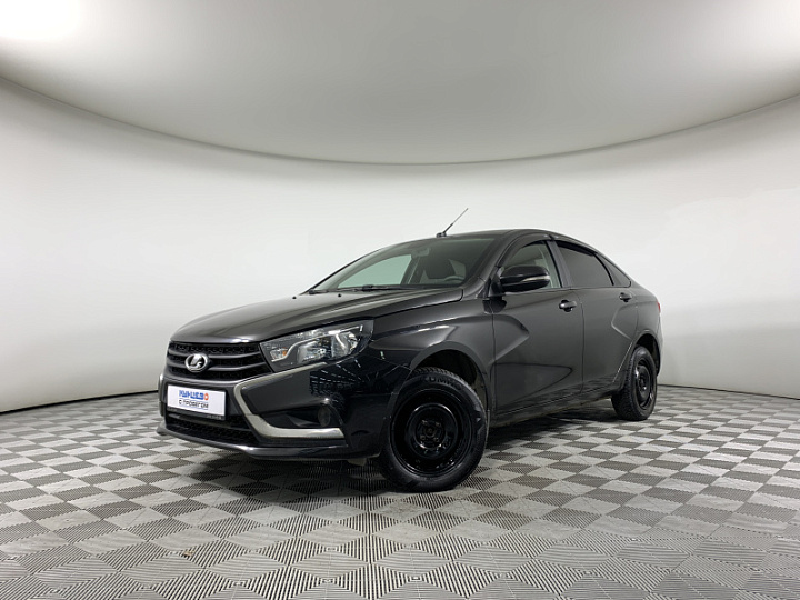Lada Vesta 1.6, 2015 года, Робот, ЧЕРНЫЙ