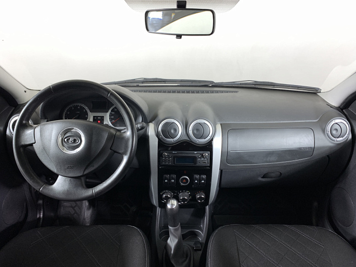 LADA (ВАЗ) Largus Cross 1.6, 2018 года, Механика, Серо-бежевый